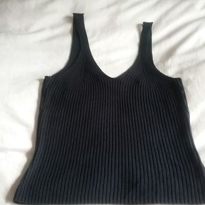 Womens knit tank top